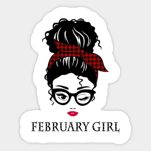 February girl Sticker by binnacleenta